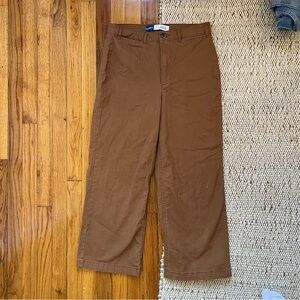 Old Navy wide leg crop pants